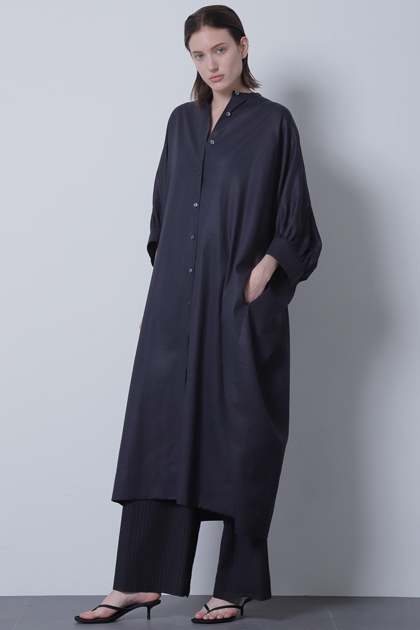 【ヒューエルミュージアム/hueLe Museum】の【hLM】80/2 GV ビエラ 人気、トレンドファッション・服の通販 founy(ファニー) 　ファッション　Fashion　レディースファッション　Fashion for Women　ワンピース　Dresses　チュニック　Tunic Tops & Dresses　エレガント 上品　Elegant　チュニック　Tunic, Long Top　ドレス　Dress, One-Piece　フォルム　Silhouette, Form　ロング　Long, Long-Length　other-3|ID: prp329100004614985 ipo3291000000033048004