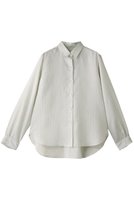 【ルームエイト/Room no.8】のセルロース レッグ ストライプシャツ 人気、トレンドファッション・服の通販 founy(ファニー) ファッション Fashion レディースファッション Fashion for Women トップス・カットソー Cut & Sew Tops シャツ・ブラウス・オフィスカジュアル Elegant Blouses & Button-Ups インナー Innerwear ジャケット Jacket, Outerwear ストライプ Stripe, Striped Pattern スリーブ Sleeve, Long Sleeve / Short Sleeve ロング Long, Long-Length エレガント 上品 Elegant 羽織 Haori, Light Jacket |ID:prp329100004614990