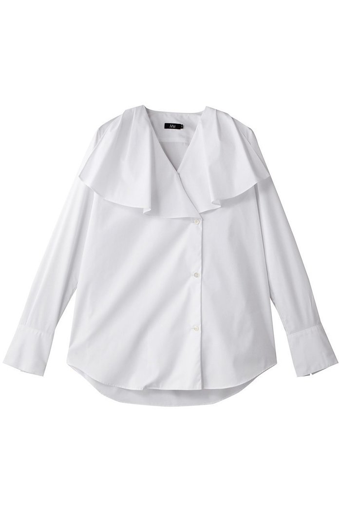 【エムフィル/M Fil】のエステネージュサンシャイン フレアーヨークシャツ インテリア・キッズ・メンズ・レディースファッション・服の通販 founy(ファニー) https://founy.com/ ファッション Fashion レディースファッション Fashion for Women トップス・カットソー Cut & Sew Tops シャツ・ブラウス・オフィスカジュアル Elegant Blouses & Button-Ups おすすめ Recommended / Our Picks カフス Cuff Design ジャケット Jacket, Outerwear スリーブ Sleeve, Long Sleeve / Short Sleeve デコルテ Décolleté, Neckline ドレープ Drape, Draping Fabric フレア Flare, Flared ロング Long, Long-Length |ID: prp329100004614992 ipo3291000000035492170