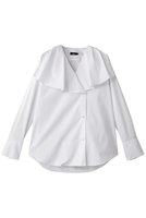 【エムフィル/M Fil】のエステネージュサンシャイン フレアーヨークシャツ 人気、トレンドファッション・服の通販 founy(ファニー) ファッション Fashion レディースファッション Fashion for Women トップス・カットソー Cut & Sew Tops シャツ・ブラウス・オフィスカジュアル Elegant Blouses & Button-Ups おすすめ Recommended / Our Picks カフス Cuff Design ジャケット Jacket, Outerwear スリーブ Sleeve, Long Sleeve / Short Sleeve デコルテ Décolleté, Neckline ドレープ Drape, Draping Fabric フレア Flare, Flared ロング Long, Long-Length |ID:prp329100004614992