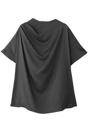 【エムフィル/M Fil】のストレッチWサテン ドレープブラウス 人気、トレンドファッション・服の通販 founy(ファニー) ファッション Fashion レディースファッション Fashion for Women トップス・カットソー Cut & Sew Tops シャツ・ブラウス・オフィスカジュアル Elegant Blouses & Button-Ups 2025年 2025 2025-2026秋冬・A/W Autumn/Winter 2025–26 AW25–26 おすすめ Recommended / Our Picks アシンメトリー Asymmetrical Style サテン Satin, Glossy Fabric ショート Short, Short Length シンプル Simple, Minimal ストレッチ Stretch, Stretchy Fabric スリーブ Sleeve, Long Sleeve / Short Sleeve セットアップ Set-Up, Coordinated Outfit ドレープ Drape, Draping Fabric フレア Flare, Flared A/W・秋冬 Autumn/Winter |ID:prp329100004614993