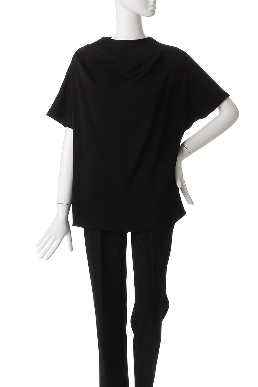 【エムフィル/M Fil】のストレッチWサテン ドレープブラウス 人気、トレンドファッション・服の通販 founy(ファニー) 　ファッション　Fashion　レディースファッション　Fashion for Women　トップス・カットソー　Cut & Sew Tops　シャツ・ブラウス・オフィスカジュアル　Elegant Blouses & Button-Ups　2025年　2025　2025-2026秋冬・A/W　Autumn/Winter 2025–26 AW25–26　おすすめ　Recommended / Our Picks　アシンメトリー　Asymmetrical Style　サテン　Satin, Glossy Fabric　ショート　Short, Short Length　シンプル　Simple, Minimal　ストレッチ　Stretch, Stretchy Fabric　スリーブ　Sleeve, Long Sleeve / Short Sleeve　セットアップ　Set-Up, Coordinated Outfit　ドレープ　Drape, Draping Fabric　フレア　Flare, Flared　A/W・秋冬　Autumn/Winter　other-2|ID: prp329100004614993 ipo3291000000033048065