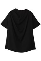 【エムフィル/M Fil】のストレッチWサテン ドレープブラウス ブラック|ID: prp329100004614993 ipo3291000000035864913