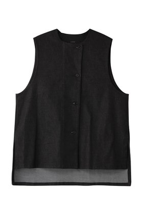 【フローレント/FLORENT】 デニムライク ベスト トップス人気、トレンドファッション・服の通販 founy(ファニー) ファッション Fashion レディースファッション Fashion for Women アウター Coat / Outerwear Collection トップス・カットソー Cut & Sew Tops キャミソール&ノースリーブ Camisoles & Sleeveless Tops シャツ・ブラウス・オフィスカジュアル Elegant Blouses & Button-Ups ベスト&ジレ / 重ね着スタイル Vests & Gilets 2025年 2025 2025-2026秋冬・A/W Autumn/Winter 2025–26 AW25–26 シンプル Simple, Minimal ストレッチ Stretch, Stretchy Fabric デニム Denim, Jeans Material ノースリーブ Sleeveless, No-Sleeve ベスト Vest, Waistcoat マニッシュ Mannish, Boyish A/W・秋冬 Autumn/Winter |ID:prp329100004614995