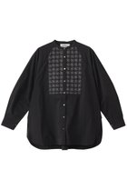 【マリリンムーン/MARILYN MOON】の【SOI-MeME】パールラメレースブラウス 人気、トレンドファッション・服の通販 founy(ファニー) ファッション Fashion レディースファッション Fashion for Women トップス・カットソー Cut & Sew Tops シャツ・ブラウス・オフィスカジュアル Elegant Blouses & Button-Ups オケージョン Occasion Wear コクーン Cocoon, Cocoon Silhouette シンプル Simple, Minimal スリーブ Sleeve, Long Sleeve / Short Sleeve パール Pearl, Pearl Accent ボトム Bottoms, Lower Wear モダン Modern, Contemporary リラックス Relax, Relaxed Fit レース Lace, Lace Fabric ロング Long, Long-Length 別注 Limited Edition, Custom Order thumbnail ブラック|ID: prp329100004614997 ipo3291000000036084115