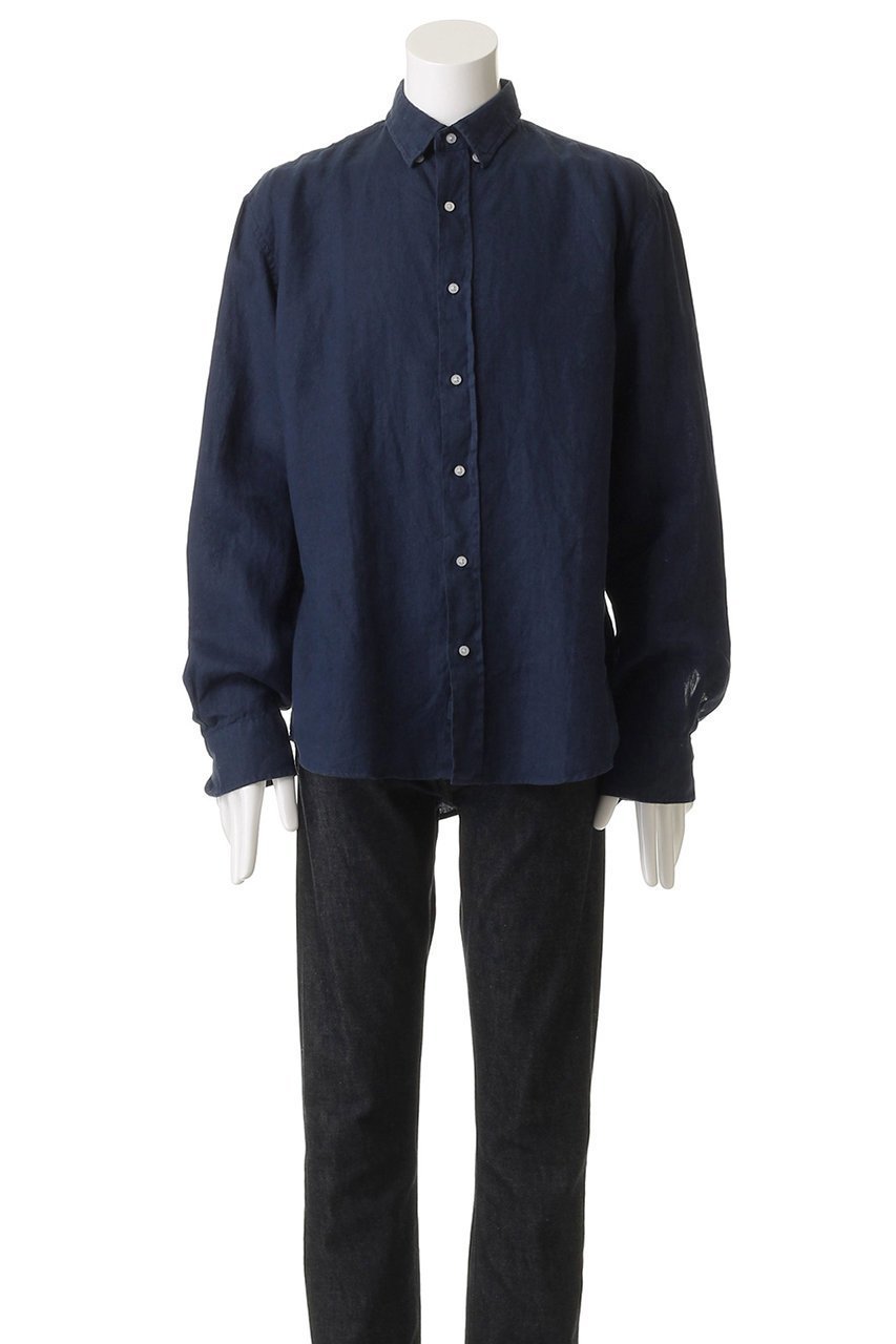 【フランク&アイリーン/Frank&Eileen / MEN】の【MEN】FINBAR ウォッシュドリネン カラーシャツ 人気、トレンドファッション・服の通販 founy(ファニー) 　ファッション　Fashion　メンズファッション　Fashion for Men　2025年　2025　2025-2026秋冬・A/W　Autumn/Winter 2025–26 AW25–26　インナー　Innerwear　ジャケット　Jacket, Outerwear　スリーブ　Sleeve, Long Sleeve / Short Sleeve　リラックス　Relax, Relaxed Fit　ロング　Long, Long-Length　A/W・秋冬　Autumn/Winter　other-2|ID: prp329100004614999 ipo3291000000033048117