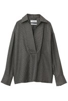 【マルティニーク/martinique】の【l heritage martinique】ブライトグレンチェックスキッパーシャツ(セットアップ可) 人気、トレンドファッション・服の通販 founy(ファニー) ファッション Fashion レディースファッション Fashion for Women トップス・カットソー Cut & Sew Tops シャツ・ブラウス・オフィスカジュアル Elegant Blouses & Button-Ups カフス Cuff Design クール Cool, Chic コーデュロイ Corduroy, Cord Fabric シルバー Silver, Metallic Silver スキッパー Skipper, Open Collar スリーブ Sleeve, Long Sleeve / Short Sleeve セットアップ Set-Up, Coordinated Outfit チェック Check, Plaid, Tartan フィット Fit, Slim Fit フレア Flare, Flared ボトム Bottoms, Lower Wear リラックス Relax, Relaxed Fit ロング Long, Long-Length A/W・秋冬 Autumn/Winter おすすめ Recommended / Our Picks 2025年 2025 2025-2026秋冬・A/W Autumn/Winter 2025–26 AW25–26 |ID:prp329100004615000