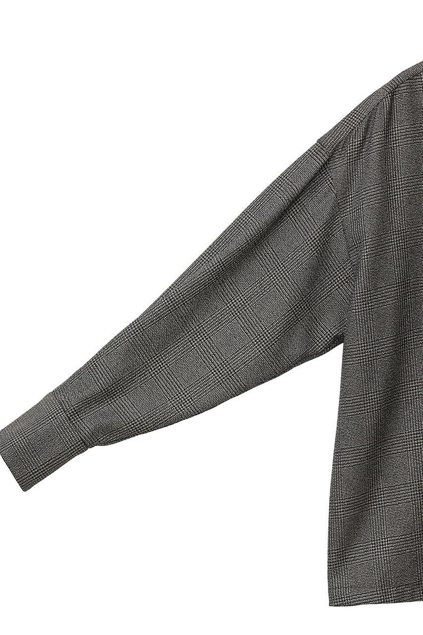 【マルティニーク/martinique】の【l heritage martinique】ブライトグレンチェックスキッパーシャツ(セットアップ可) 人気、トレンドファッション・服の通販 founy(ファニー) 　ファッション　Fashion　レディースファッション　Fashion for Women　トップス・カットソー　Cut & Sew Tops　シャツ・ブラウス・オフィスカジュアル　Elegant Blouses & Button-Ups　おすすめ　Recommended / Our Picks　カフス　Cuff Design　クール　Cool, Chic　コーデュロイ　Corduroy, Cord Fabric　シルバー　Silver, Metallic Silver　スキッパー　Skipper, Open Collar　スリーブ　Sleeve, Long Sleeve / Short Sleeve　セットアップ　Set-Up, Coordinated Outfit　チェック　Check, Plaid, Tartan　フィット　Fit, Slim Fit　フレア　Flare, Flared　ボトム　Bottoms, Lower Wear　リラックス　Relax, Relaxed Fit　ロング　Long, Long-Length　other-6|ID: prp329100004615000 ipo3291000000036046977