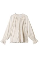 【マーレット/MERLETTE】のMAIJA レースデザイン ラグランスリーブブラウス 人気、トレンドファッション・服の通販 founy(ファニー) ファッション Fashion レディースファッション Fashion for Women トップス・カットソー Cut & Sew Tops シャツ・ブラウス・オフィスカジュアル Elegant Blouses & Button-Ups 2025年 2025 2025-2026秋冬・A/W Autumn/Winter 2025–26 AW25–26 スリーブ Sleeve, Long Sleeve / Short Sleeve トレンド Trend, Trending Now マニッシュ Mannish, Boyish レース Lace, Lace Fabric ロング Long, Long-Length A/W・秋冬 Autumn/Winter |ID:prp329100004615003