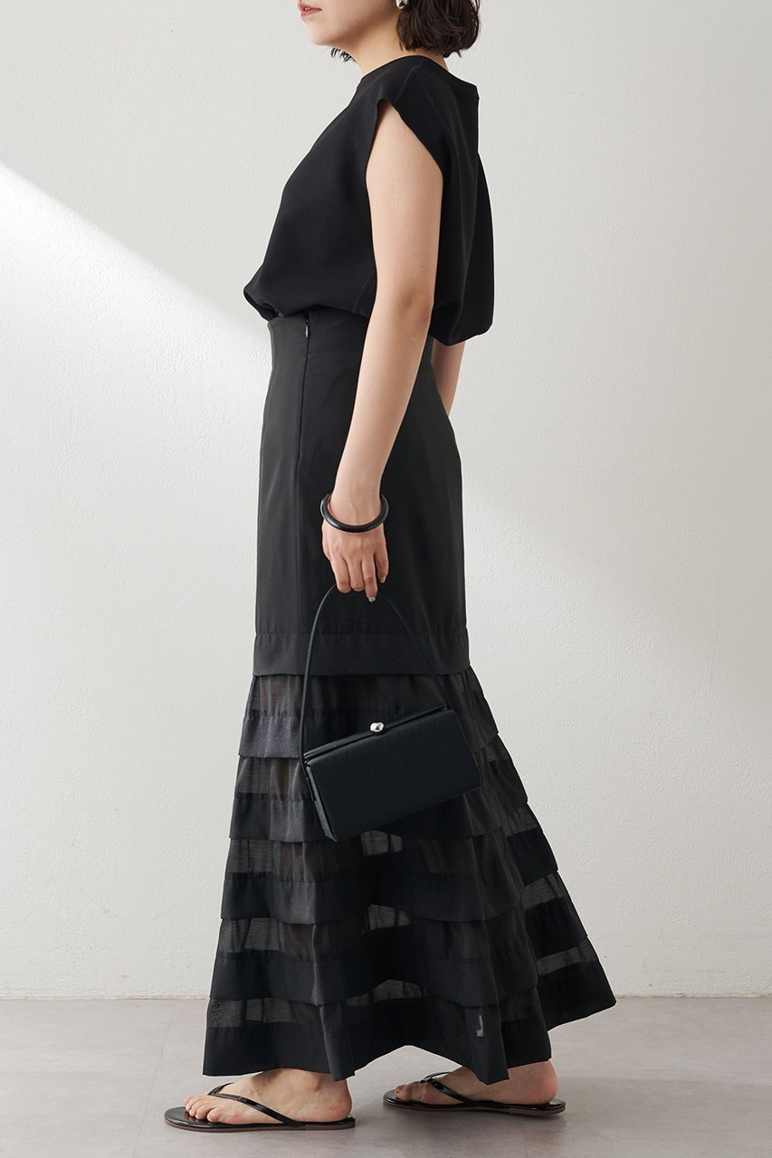 【ウィムガゼット/Whim Gazette】のVガゼットノースリーブプルオーバー 人気、トレンドファッション・服の通販 founy(ファニー) 　ファッション　Fashion　レディースファッション　Fashion for Women　トップス・カットソー　Cut & Sew Tops　キャミソール&ノースリーブ　Camisoles & Sleeveless Tops　シャツ・ブラウス・オフィスカジュアル　Elegant Blouses & Button-Ups　カジュアルプルオーバー・ニットトップス　Pullovers & Knit Tops / Casual Pullovers　コンパクト　Compact, Small Size　シンプル　Simple, Minimal　ジョーゼット　Georgette, Semi-Sheer Fabric　スリーブ　Sleeve, Long Sleeve / Short Sleeve　ノースリーブ　Sleeveless, No-Sleeve　フォルム　Silhouette, Form　フレンチ　French, French Style　エレガント 上品　Elegant　人気　Popular, Best Seller　再入荷　Restock / Back in Stock　定番　Standard, Basic Item　other-3|ID: prp329100004615004 ipo3291000000033048156