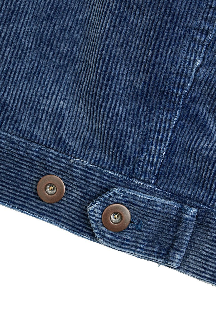【マルティニーク/martinique】の【l heritage martinique】インディゴコーデュロイブルゾンジャケット 人気、トレンドファッション・服の通販 founy(ファニー) 　ファッション　Fashion　レディースファッション　Fashion for Women　アウター　Coat / Outerwear Collection　レディースジャケット・軽アウター　Jackets　ブルゾンジャケット・スポーティアウター　Blouson Jackets　おすすめ　Recommended / Our Picks　インディゴ　Indigo Denim　インナー　Innerwear　コーデュロイ　Corduroy, Cord Fabric　ジャケット　Jacket, Outerwear　ドレス　Dress, One-Piece　フェミニン　Feminine, Girly　ブリーチ　Bleach, Washed Finish　ブルゾン　Blouson, Bomber Jacket　ヴィンテージ　Vintage Style　other-8|ID: prp329100004615007 ipo3291000000033048195