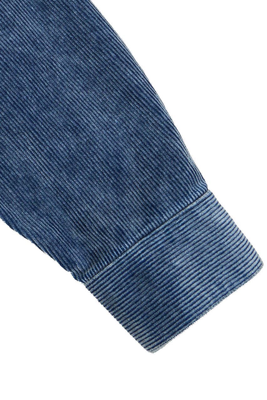 【マルティニーク/martinique】の【l heritage martinique】インディゴコーデュロイブルゾンジャケット 人気、トレンドファッション・服の通販 founy(ファニー) 　ファッション　Fashion　レディースファッション　Fashion for Women　アウター　Coat / Outerwear Collection　レディースジャケット・軽アウター　Jackets　ブルゾンジャケット・スポーティアウター　Blouson Jackets　おすすめ　Recommended / Our Picks　インディゴ　Indigo Denim　インナー　Innerwear　コーデュロイ　Corduroy, Cord Fabric　ジャケット　Jacket, Outerwear　ドレス　Dress, One-Piece　フェミニン　Feminine, Girly　ブリーチ　Bleach, Washed Finish　ブルゾン　Blouson, Bomber Jacket　ヴィンテージ　Vintage Style　other-4|ID: prp329100004615007 ipo3291000000035701550