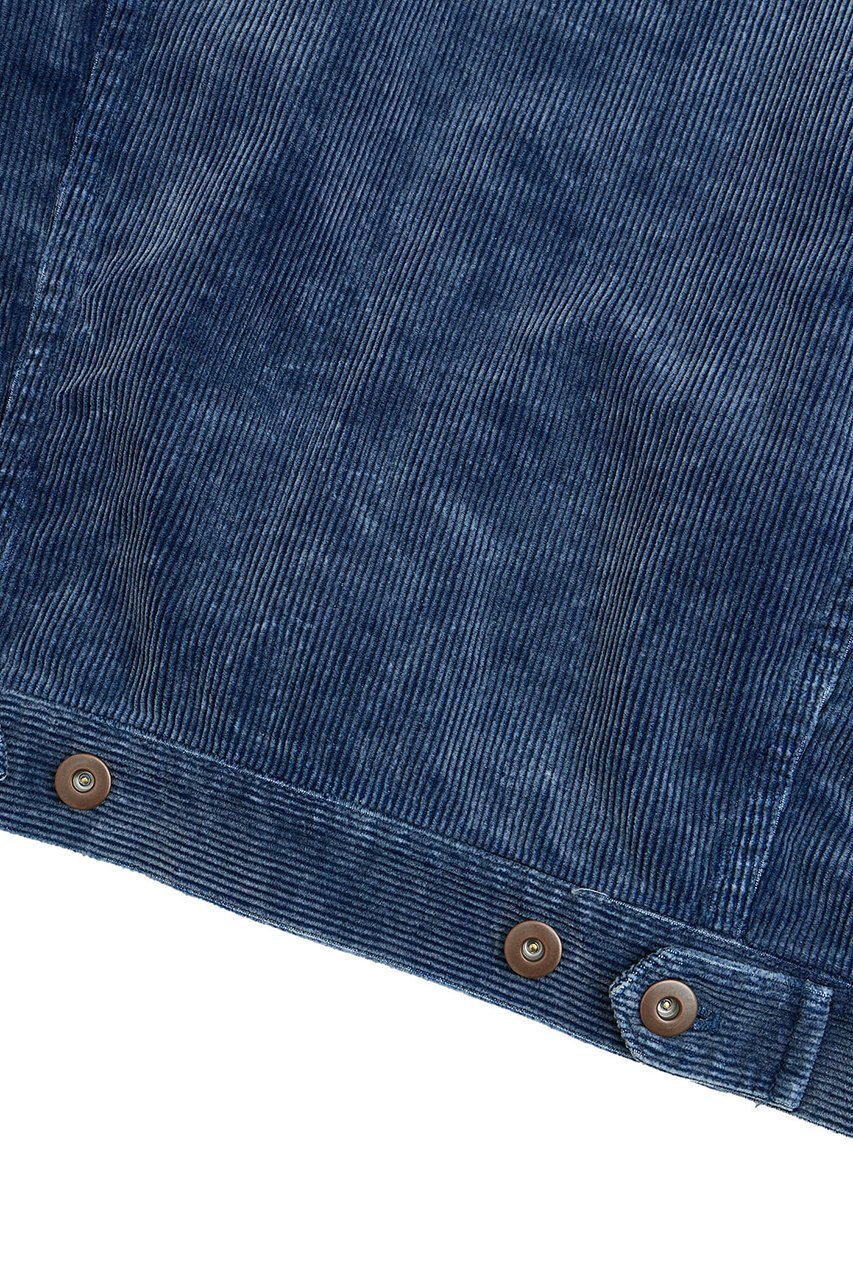 【マルティニーク/martinique】の【l heritage martinique】インディゴコーデュロイブルゾンジャケット 人気、トレンドファッション・服の通販 founy(ファニー) 　ファッション　Fashion　レディースファッション　Fashion for Women　アウター　Coat / Outerwear Collection　レディースジャケット・軽アウター　Jackets　ブルゾンジャケット・スポーティアウター　Blouson Jackets　おすすめ　Recommended / Our Picks　インディゴ　Indigo Denim　インナー　Innerwear　コーデュロイ　Corduroy, Cord Fabric　ジャケット　Jacket, Outerwear　ドレス　Dress, One-Piece　フェミニン　Feminine, Girly　ブリーチ　Bleach, Washed Finish　ブルゾン　Blouson, Bomber Jacket　ヴィンテージ　Vintage Style　other-7|ID: prp329100004615007 ipo3291000000035701556