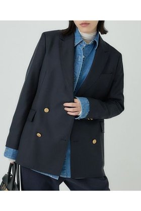 【カオス/Chaos】 IVY ダブルブレザー人気、トレンドファッション・服の通販 founy(ファニー) ファッション Fashion レディースファッション Fashion for Women アウター Coat / Outerwear Collection レディースジャケット・軽アウター Jackets イタリア Italy ジャケット Jacket, Outerwear ダブル Double, Double-Breasted ボックス Boxy, Box Shape ヴィンテージ Vintage Style 再入荷 Restock / Back in Stock |ID:prp329100004615009