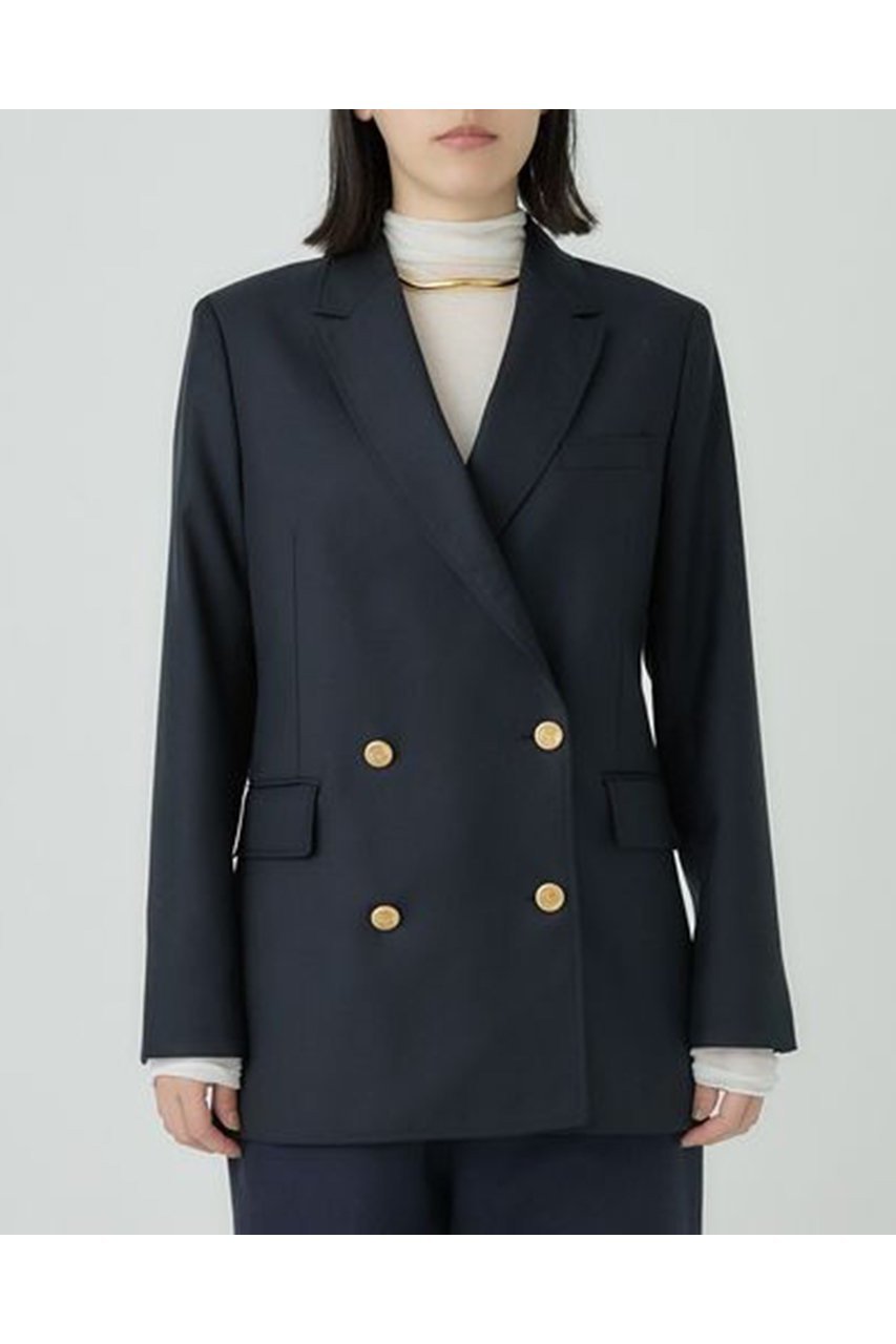 【カオス/Chaos】のIVY ダブルブレザー 人気、トレンドファッション・服の通販 founy(ファニー) 　ファッション　Fashion　レディースファッション　Fashion for Women　アウター　Coat / Outerwear Collection　レディースジャケット・軽アウター　Jackets　イタリア　Italy　ジャケット　Jacket, Outerwear　ダブル　Double, Double-Breasted　ボックス　Boxy, Box Shape　ヴィンテージ　Vintage Style　再入荷　Restock / Back in Stock　other-5|ID: prp329100004615009 ipo3291000000033048211
