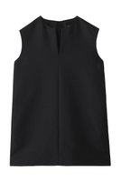 【エムフィル/M Fil】のBubbly ダブルクロス キーネック トップス 人気、トレンドファッション・服の通販 founy(ファニー) ファッション Fashion レディースファッション Fashion for Women トップス・カットソー Cut & Sew Tops キャミソール&ノースリーブ Camisoles & Sleeveless Tops シャツ・ブラウス・オフィスカジュアル Elegant Blouses & Button-Ups アウター Coat / Outerwear Collection シンプル Simple, Minimal ダブル Double, Double-Breasted ノースリーブ Sleeveless, No-Sleeve モダン Modern, Contemporary |ID:prp329100004615010