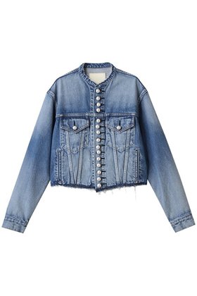 【チノ/CINOH】 デニム パール ボタン ジャケット人気、トレンドファッション・服の通販 founy(ファニー) ファッション Fashion レディースファッション Fashion for Women アウター Coat / Outerwear Collection レディースジャケット・軽アウター Jackets 2025年 2025 2025-2026秋冬・A/W Autumn/Winter 2025–26 AW25–26 ショート Short, Short Length ジャケット Jacket, Outerwear デニム Denim, Jeans Material トレンド Trend, Trending Now バランス Balance, Style Balance パール Pearl, Pearl Accent フェミニン Feminine, Girly フォルム Silhouette, Form フロント Front, Front Design ワイド Wide, Wide Fit A/W・秋冬 Autumn/Winter |ID:prp329100004615011