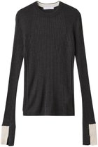 【チノ/CINOH】のシルク クルーネック タイト ニット 人気、トレンドファッション・服の通販 founy(ファニー) ファッション Fashion レディースファッション Fashion for Women トップス・カットソー Cut & Sew Tops ニット Knit Tops & Sweaters カジュアルプルオーバー・ニットトップス Pullovers & Knit Tops / Casual Pullovers 2025年 2025 2025-2026秋冬・A/W Autumn/Winter 2025–26 AW25–26 インナー Innerwear ウォッシャブル Machine Washable コンパクト Compact, Small Size シルク Silk, 100% Silk ストレート Straight, Straight Cut トレンド Trend, Trending Now ボトム Bottoms, Lower Wear A/W・秋冬 Autumn/Winter thumbnail チャコールグレー/ホワイト|ID: prp329100004615019 ipo3291000000033048294