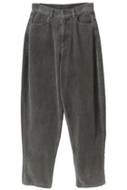 【マルティニーク/martinique】の【l heritage martinique】インディゴコーデュロイバレルパンツ グレー|ID: prp329100004615021 ipo3291000000036084164