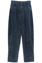 【マルティニーク/martinique】の【l heritage martinique】インディゴコーデュロイバレルパンツ ブルー|ID: prp329100004615021 ipo3291000000036084166