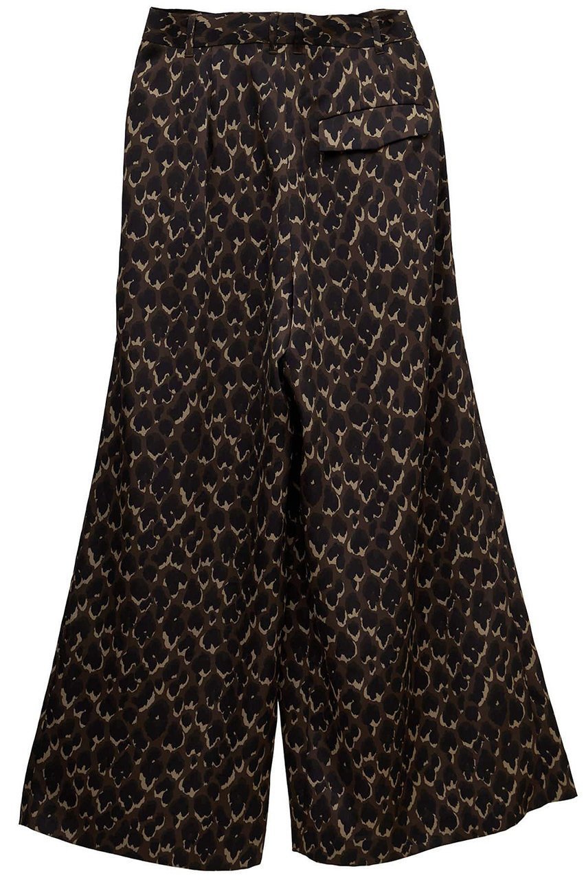【マルティニーク/martinique】の【l heritage martinique】レオパードサテンプリントストレートワイドパンツ(セットアップ可) 人気、トレンドファッション・服の通販 founy(ファニー) 　ファッション　Fashion　レディースファッション　Fashion for Women　セットアップ　Matching Sets　レディースパンツ・ボトムス　Pants & Trousers / Bottoms　パンツ　Pants & Trousers　サテン　Satin, Glossy Fabric　シンプル　Simple, Minimal　ストレート　Straight, Straight Cut　セットアップ　Set-Up, Coordinated Outfit　パジャマ　Pajamas, Sleepwear　フィット　Fit, Slim Fit　プリント　Print, Printed Pattern　メッシュ　Mesh, Net Fabric　ラップ　Wrap, Wrap Design　リラックス　Relax, Relaxed Fit　ワイド　Wide, Wide Fit　再入荷　Restock / Back in Stock　おすすめ　Recommended / Our Picks　other-2|ID: prp329100004615022 ipo3291000000035701586