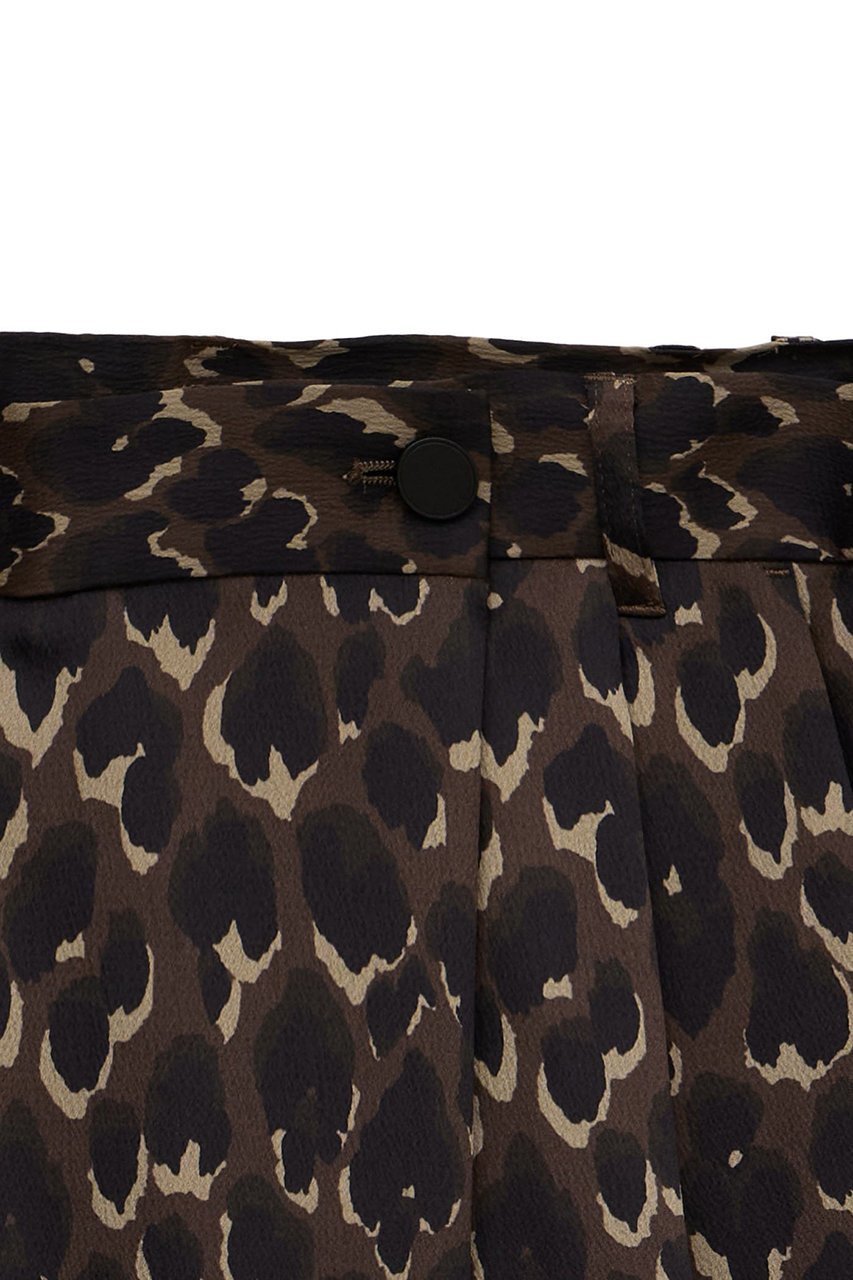 【マルティニーク/martinique】の【l heritage martinique】レオパードサテンプリントストレートワイドパンツ(セットアップ可) 人気、トレンドファッション・服の通販 founy(ファニー) 　ファッション　Fashion　レディースファッション　Fashion for Women　セットアップ　Matching Sets　レディースパンツ・ボトムス　Pants & Trousers / Bottoms　パンツ　Pants & Trousers　サテン　Satin, Glossy Fabric　シンプル　Simple, Minimal　ストレート　Straight, Straight Cut　セットアップ　Set-Up, Coordinated Outfit　パジャマ　Pajamas, Sleepwear　フィット　Fit, Slim Fit　プリント　Print, Printed Pattern　メッシュ　Mesh, Net Fabric　ラップ　Wrap, Wrap Design　リラックス　Relax, Relaxed Fit　ワイド　Wide, Wide Fit　再入荷　Restock / Back in Stock　おすすめ　Recommended / Our Picks　other-5|ID: prp329100004615022 ipo3291000000035701596