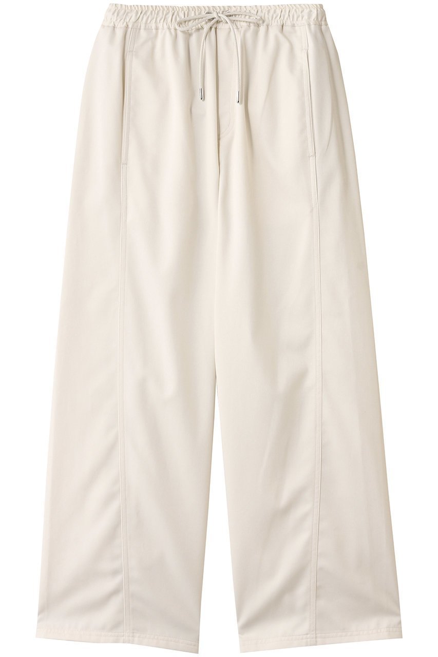 【ミディウミソリッド/MIDIUMISOLID】のrelax easy PT パンツ インテリア・キッズ・メンズ・レディースファッション・服の通販 founy(ファウニー) 　ファッション　Fashion　レディースファッション　Fashion for Women　パンツ　Pants & Trousers　リラックス　Relax, Relaxed Fit　エレガント 上品　Elegant　ivory|ID: prp329100004615023 ipo3291000000036923234