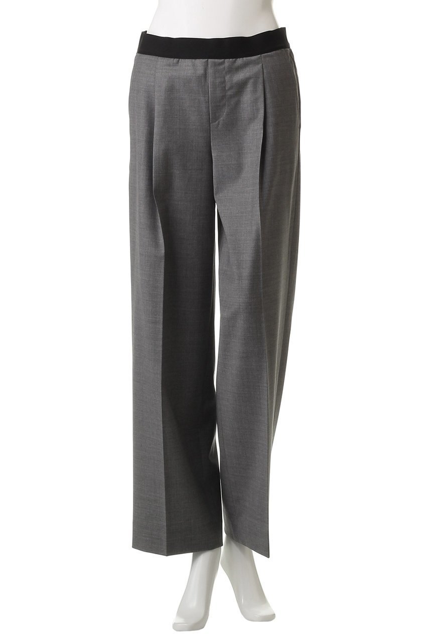 【エムフィル/M Fil】の定番梳毛 ワンタックワイドイージートラウザーズ 人気、トレンドファッション・服の通販 founy(ファニー) 　ファッション　Fashion　レディースファッション　Fashion for Women　パンツ　Pants & Trousers　なめらか　Smooth, Silky Texture　ストレッチ　Stretch, Stretchy Fabric　エレガント 上品　Elegant　定番　Standard, Basic Item　other-2|ID: prp329100004615024 ipo3291000000035631580