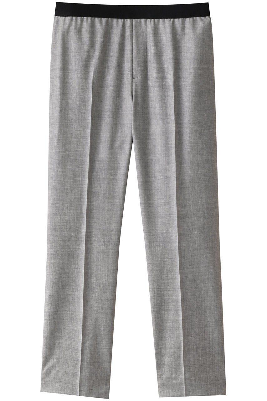 【エムフィル/M Fil】の定番梳毛 コンフォート イージートラウザーズ インテリア・キッズ・メンズ・レディースファッション・服の通販 founy(ファニー) 　ファッション　Fashion　レディースファッション　Fashion for Women　パンツ　Pants & Trousers　なめらか　Smooth, Silky Texture　ストレッチ　Stretch, Stretchy Fabric　エレガント 上品　Elegant　定番　Standard, Basic Item　ライトグレー|ID: prp329100004615025 ipo3291000000033124275