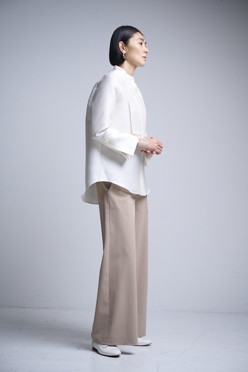 【エムフィル/M Fil】のボディシェル バギーイージートラウザーズ 人気、トレンドファッション・服の通販 founy(ファニー) 　ファッション　Fashion　レディースファッション　Fashion for Women　パンツ　Pants & Trousers　2025年　2025　2025-2026秋冬・A/W　Autumn/Winter 2025–26 AW25–26　ストレッチ　Stretch, Stretchy Fabric　A/W・秋冬　Autumn/Winter　ビジネス 仕事 通勤　Business / Work / Commuting　other-7|ID: prp329100004615026 ipo3291000000033048363