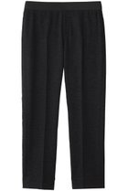 【エムフィル/M Fil】の綿スラブツイード ジャージーコンフォートイージートラウザーズ ブラック|ID: prp329100004615027 ipo3291000000036084194