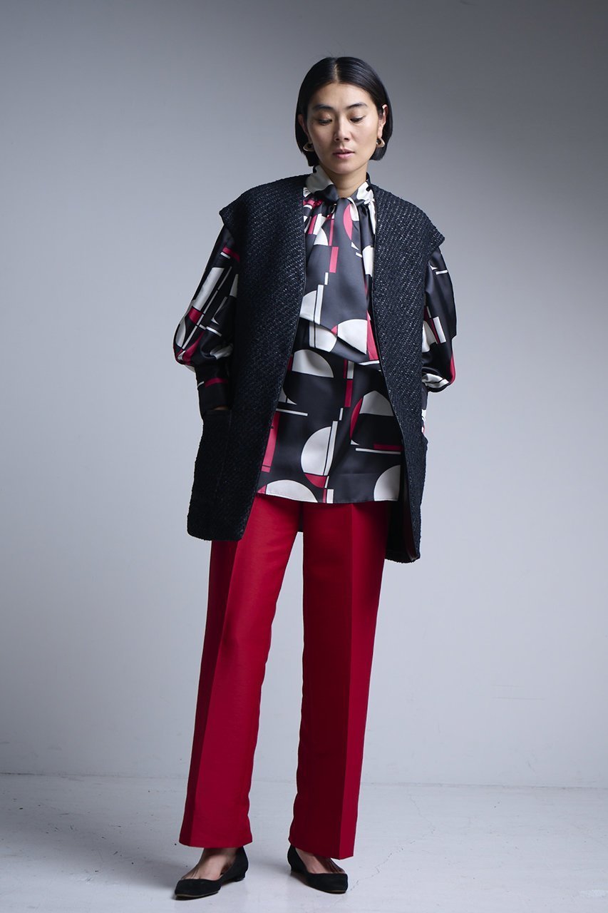 【エムフィル/M Fil】のBubbly ダブルクロス ワイドパンツ 人気、トレンドファッション・服の通販 founy(ファニー) 　ファッション　Fashion　レディースファッション　Fashion for Women　パンツ　Pants & Trousers　2025年　2025　2025-2026秋冬・A/W　Autumn/Winter 2025–26 AW25–26　オケージョン　Occasion Wear　センター　Center, Center Line　ダブル　Double, Double-Breasted　ワイド　Wide, Wide Fit　エレガント 上品　Elegant　A/W・秋冬　Autumn/Winter　other-6|ID: prp329100004615029 ipo3291000000033048385