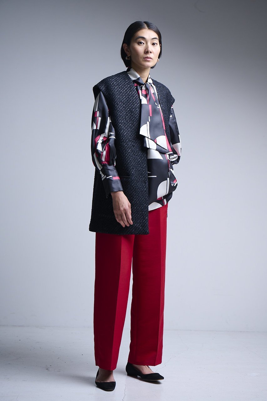 【エムフィル/M Fil】のBubbly ダブルクロス ワイドパンツ 人気、トレンドファッション・服の通販 founy(ファニー) 　ファッション　Fashion　レディースファッション　Fashion for Women　パンツ　Pants & Trousers　2025年　2025　2025-2026秋冬・A/W　Autumn/Winter 2025–26 AW25–26　オケージョン　Occasion Wear　センター　Center, Center Line　ダブル　Double, Double-Breasted　ワイド　Wide, Wide Fit　エレガント 上品　Elegant　A/W・秋冬　Autumn/Winter　other-7|ID: prp329100004615029 ipo3291000000033048386