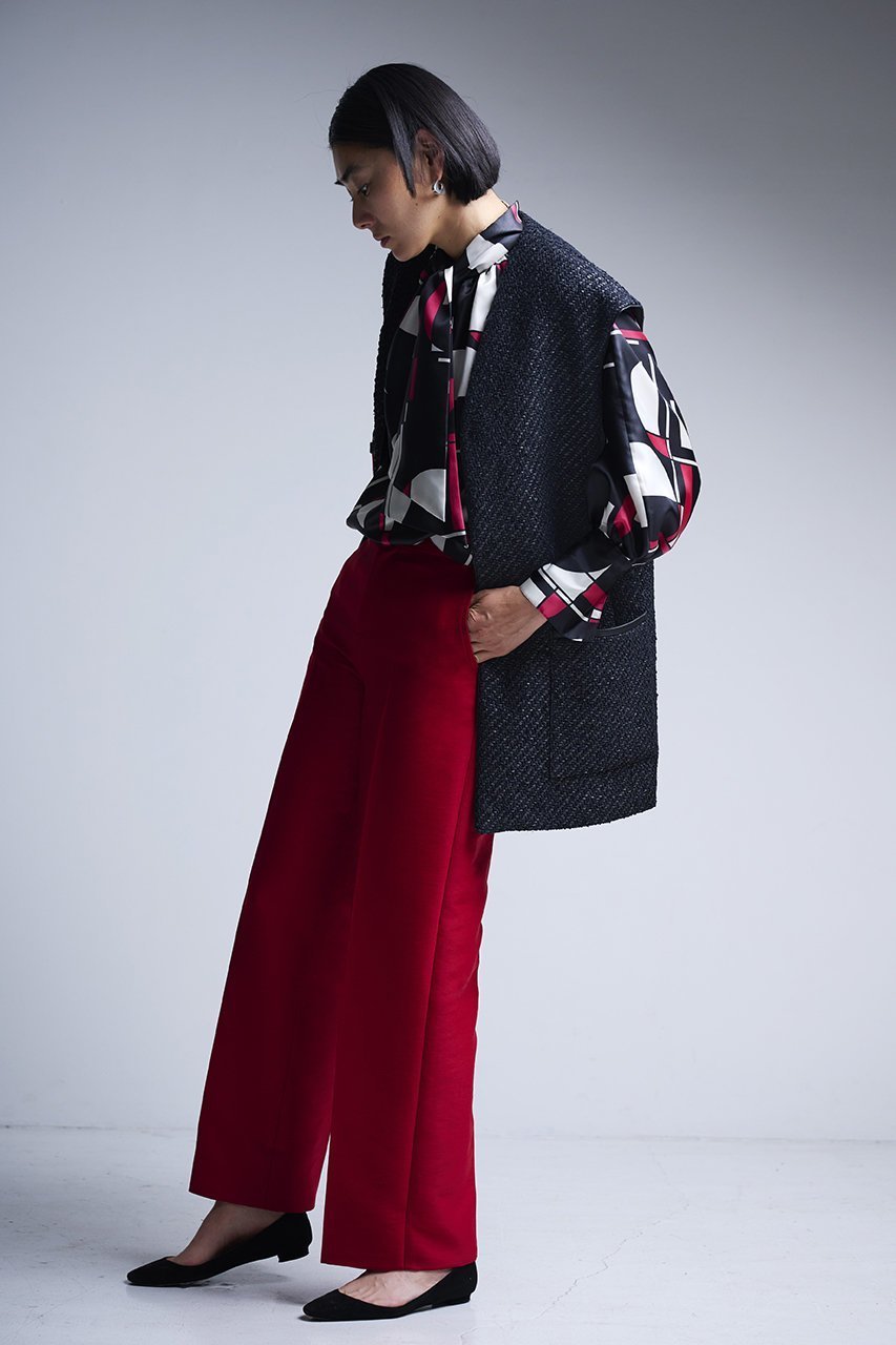【エムフィル/M Fil】のBubbly ダブルクロス ワイドパンツ 人気、トレンドファッション・服の通販 founy(ファニー) 　ファッション　Fashion　レディースファッション　Fashion for Women　パンツ　Pants & Trousers　2025年　2025　2025-2026秋冬・A/W　Autumn/Winter 2025–26 AW25–26　オケージョン　Occasion Wear　センター　Center, Center Line　ダブル　Double, Double-Breasted　ワイド　Wide, Wide Fit　エレガント 上品　Elegant　A/W・秋冬　Autumn/Winter　other-8|ID: prp329100004615029 ipo3291000000033048387