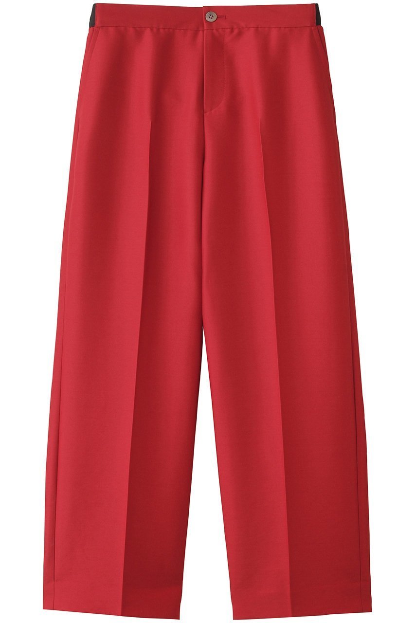 【エムフィル/M Fil】のBubbly ダブルクロス ワイドパンツ インテリア・キッズ・メンズ・レディースファッション・服の通販 founy(ファニー) 　ファッション　Fashion　レディースファッション　Fashion for Women　パンツ　Pants & Trousers　オケージョン　Occasion Wear　センター　Center, Center Line　ダブル　Double, Double-Breasted　ワイド　Wide, Wide Fit　エレガント 上品　Elegant　レッド|ID: prp329100004615029 ipo3291000000036084213