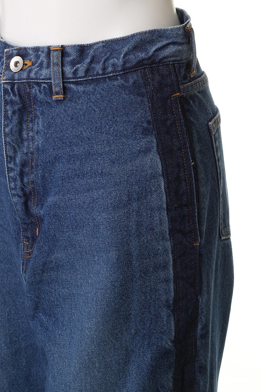 【チノ/CINOH】のサイドシーム フレア デニム パンツ 人気、トレンドファッション・服の通販 founy(ファニー) 　ファッション　Fashion　レディースファッション　Fashion for Women　パンツ　Pants & Trousers　デニムパンツ・ジーンズ・美脚デニム　Denim Jeans & Pants　2025年　2025　2025-2026秋冬・A/W　Autumn/Winter 2025–26 AW25–26　デニム　Denim, Jeans Material　フレア　Flare, Flared　A/W・秋冬　Autumn/Winter　other-5|ID: prp329100004615031 ipo3291000000033048400