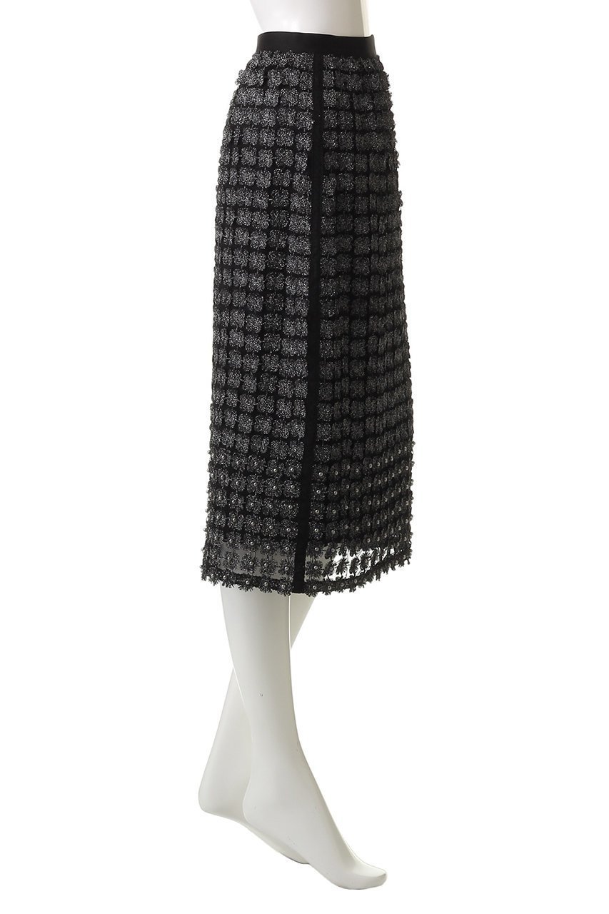 【マリリンムーン/MARILYN MOON】の【SOI-MeME】パールラメレーススカート 人気、トレンドファッション・服の通販 founy(ファニー) 　ファッション　Fashion　レディースファッション　Fashion for Women　スカート　Skirts　シアー　Sheer, See-Through　シンプル　Simple, Minimal　パール　Pearl, Pearl Accent　ペチコート　Petticoat, Underskirt　モダン　Modern, Contemporary　レース　Lace, Lace Fabric　別注　Limited Edition, Custom Order　other-3|ID: prp329100004615033 ipo3291000000035492331