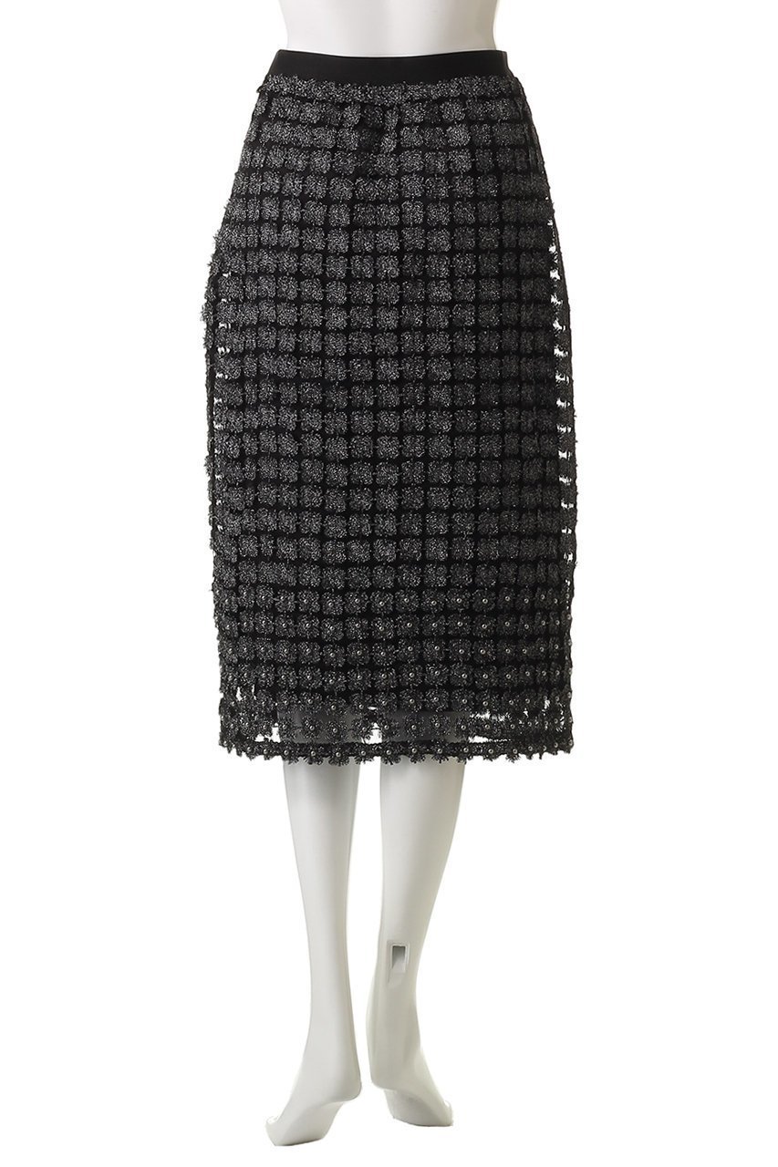 【マリリンムーン/MARILYN MOON】の【SOI-MeME】パールラメレーススカート 人気、トレンドファッション・服の通販 founy(ファニー) 　ファッション　Fashion　レディースファッション　Fashion for Women　スカート　Skirts　シアー　Sheer, See-Through　シンプル　Simple, Minimal　パール　Pearl, Pearl Accent　ペチコート　Petticoat, Underskirt　モダン　Modern, Contemporary　レース　Lace, Lace Fabric　別注　Limited Edition, Custom Order　other-4|ID: prp329100004615033 ipo3291000000035492332