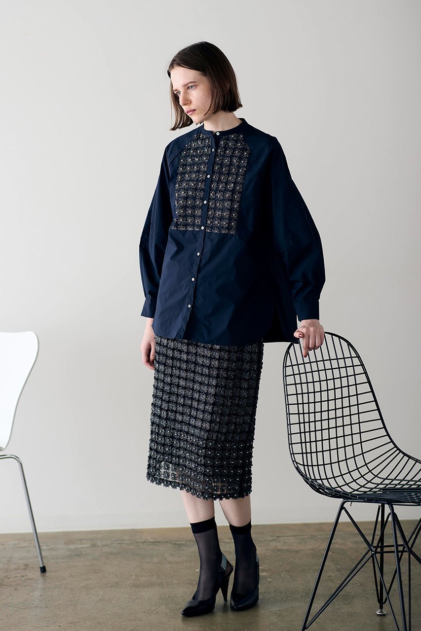 【マリリンムーン/MARILYN MOON】の【SOI-MeME】パールラメレーススカート 人気、トレンドファッション・服の通販 founy(ファニー) 　ファッション　Fashion　レディースファッション　Fashion for Women　スカート　Skirts　シアー　Sheer, See-Through　シンプル　Simple, Minimal　パール　Pearl, Pearl Accent　ペチコート　Petticoat, Underskirt　モダン　Modern, Contemporary　レース　Lace, Lace Fabric　別注　Limited Edition, Custom Order　other-6|ID: prp329100004615033 ipo3291000000035492334