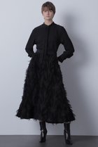 【ヒューエルミュージアム/hueLe Museum】の【hLM】リーフカットジャガードスカート 人気、トレンドファッション・服の通販 founy(ファニー) ファッション Fashion レディースファッション Fashion for Women スカート Skirts ロングスカート Long Skirts / Maxi & Midi Skirts シンプル Simple, Minimal トレンド Trend, Trending Now フェザー Feather, Feather Detail ロング Long, Long-Length thumbnail ブラック|ID: prp329100004615035 ipo3291000000033048435