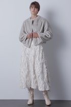 【ヒューエルミュージアム/hueLe Museum】の【hLM】リーフカットジャガードスカート 人気、トレンドファッション・服の通販 founy(ファニー) ファッション Fashion レディースファッション Fashion for Women スカート Skirts ロングスカート Long Skirts / Maxi & Midi Skirts シンプル Simple, Minimal トレンド Trend, Trending Now フェザー Feather, Feather Detail ロング Long, Long-Length thumbnail ホワイト|ID: prp329100004615035 ipo3291000000033048436