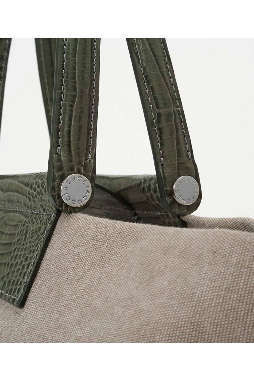 【イアクッチ/IACUCCI】のソルベット M CANVAS/COCCO 人気、トレンドファッション・服の通販 founy(ファニー) ファッション Fashion レディースファッション Fashion for Women バッグ Bags エレガント 上品 Elegant キャンバス Canvas, Canvas Fabric クロコ Crocodile, Croc Embossed デニム Denim, Jeans Material プリント Print, Printed Pattern リアル Real, Realistic ビジネス 仕事 通勤 Business / Work / Commuting other-6|ID: prp329100004615907 ipo3291000000035425087