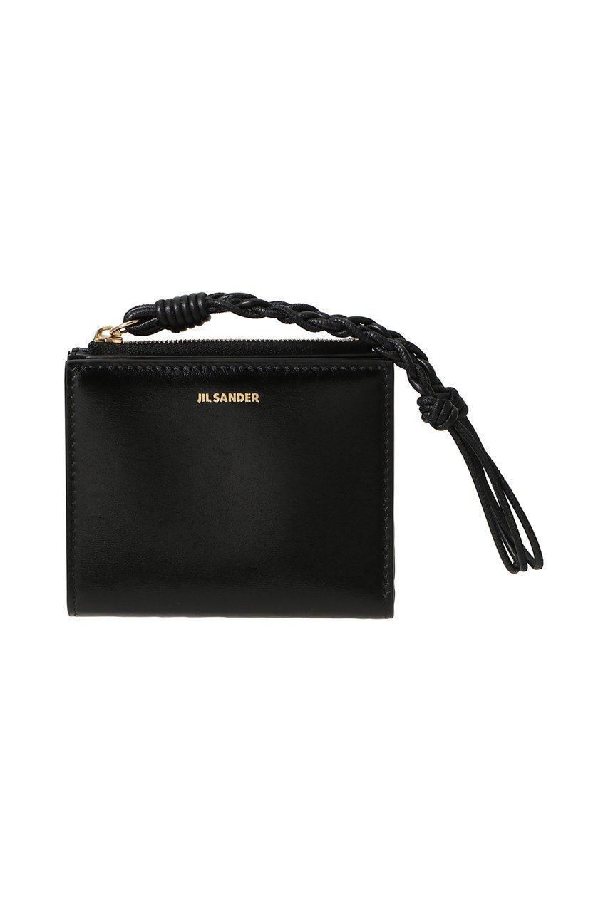 【ジル サンダー/JIL SANDER】のMINI FRENCH ウォレット TANGLE インテリア・キッズ・メンズ・レディースファッション・服の通販 founy(ファニー) 　ファッション　Fashion　レディースファッション　Fashion for Women　ミニ財布・二つ折り財布　Wallets & Card Cases　バッグ　Bags　アクセサリー　Fashion Accessories　ウォレット　Wallet　ラップ　Wrap, Wrap Design　財布　Wallet, Purse　ブラック|ID: prp329100004615913 ipo3291000000036012443