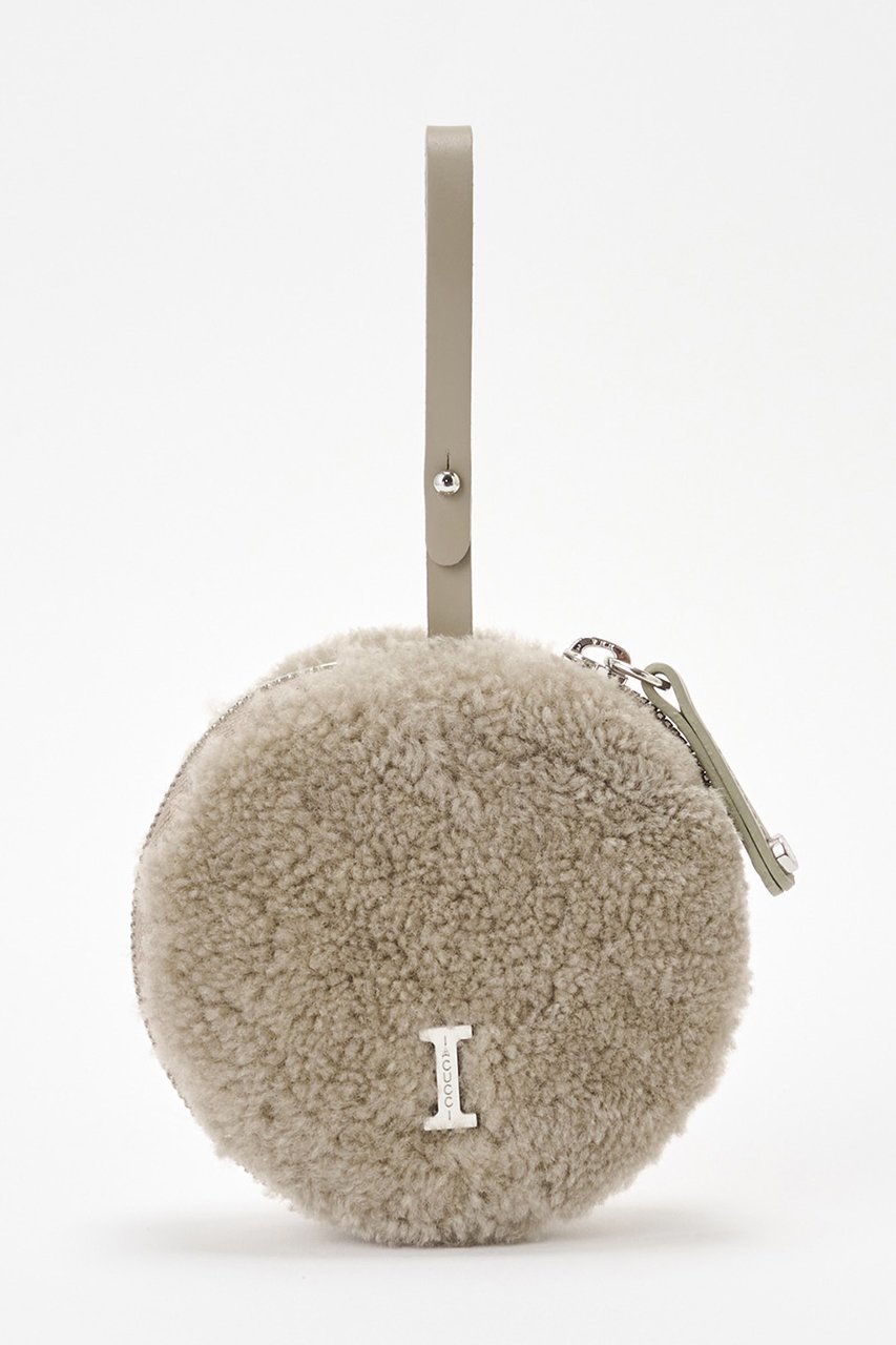 【イアクッチ/IACUCCI】のボッコノット MONTONE/RUGA インテリア・キッズ・メンズ・レディースファッション・服の通販 founy(ファニー) 　ファッション　Fashion　レディースファッション　Fashion for Women　ポーチ&ミニバッグ　Pouches & Mini Bags　アクセサリー　Fashion Accessories　コイン　Coin, Coin Design　チャーム　Charm, Pendant　人気　Popular, Best Seller　フロント　Front, Front Design　ポーチ　Pouch, Small Case　ムートン　Shearling, Mouton　メタル　Metal, Metal Parts　ラグジュアリー　Luxury, Elegant　ラップ　Wrap, Wrap Design　リップ　Lip, Lip Motif　ワンポイント　One Point, Statement Accent　冬　Winter / This Winter　おすすめ　Recommended / Our Picks　グレージュ|ID: prp329100004615923 ipo3291000000035892922