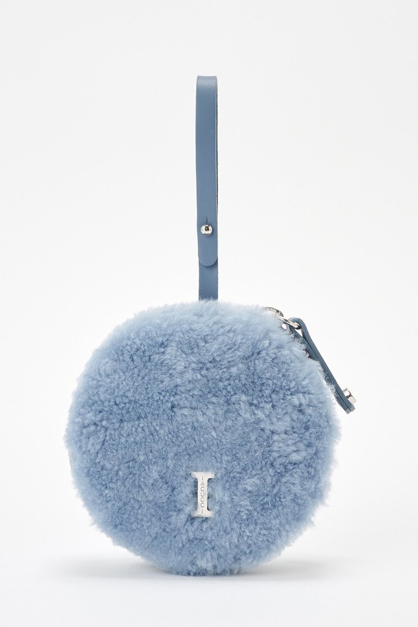 【イアクッチ/IACUCCI】のボッコノット MONTONE/RUGA インテリア・キッズ・メンズ・レディースファッション・服の通販 founy(ファニー) 　ファッション　Fashion　レディースファッション　Fashion for Women　ポーチ&ミニバッグ　Pouches & Mini Bags　アクセサリー　Fashion Accessories　コイン　Coin, Coin Design　チャーム　Charm, Pendant　人気　Popular, Best Seller　フロント　Front, Front Design　ポーチ　Pouch, Small Case　ムートン　Shearling, Mouton　メタル　Metal, Metal Parts　ラグジュアリー　Luxury, Elegant　ラップ　Wrap, Wrap Design　リップ　Lip, Lip Motif　ワンポイント　One Point, Statement Accent　冬　Winter / This Winter　おすすめ　Recommended / Our Picks　サックスブルー|ID: prp329100004615923 ipo3291000000035892923