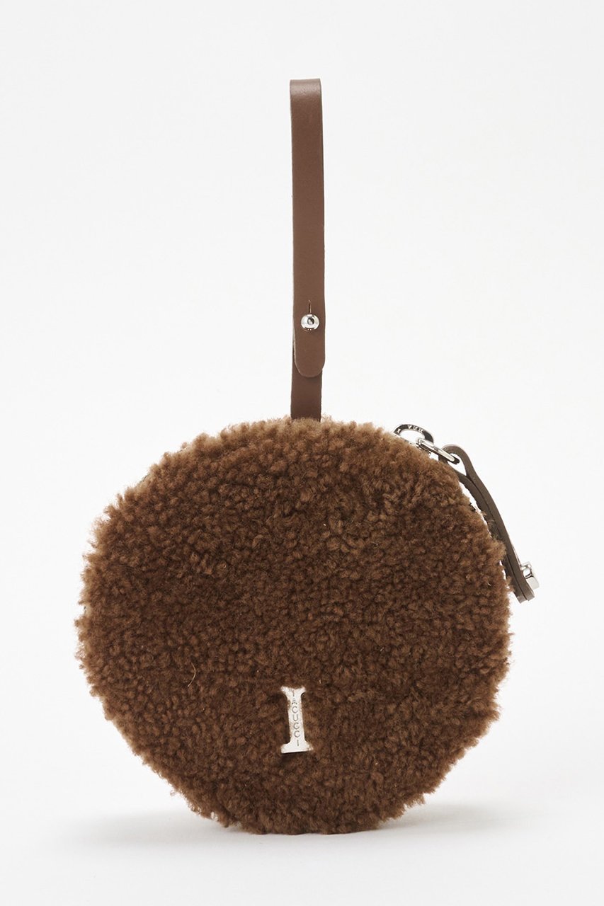 【イアクッチ/IACUCCI】のボッコノット MONTONE/RUGA インテリア・キッズ・メンズ・レディースファッション・服の通販 founy(ファニー) 　ファッション　Fashion　レディースファッション　Fashion for Women　ポーチ&ミニバッグ　Pouches & Mini Bags　アクセサリー　Fashion Accessories　コイン　Coin, Coin Design　チャーム　Charm, Pendant　人気　Popular, Best Seller　フロント　Front, Front Design　ポーチ　Pouch, Small Case　ムートン　Shearling, Mouton　メタル　Metal, Metal Parts　ラグジュアリー　Luxury, Elegant　ラップ　Wrap, Wrap Design　リップ　Lip, Lip Motif　ワンポイント　One Point, Statement Accent　冬　Winter / This Winter　おすすめ　Recommended / Our Picks　ブラウン|ID: prp329100004615923 ipo3291000000035892924