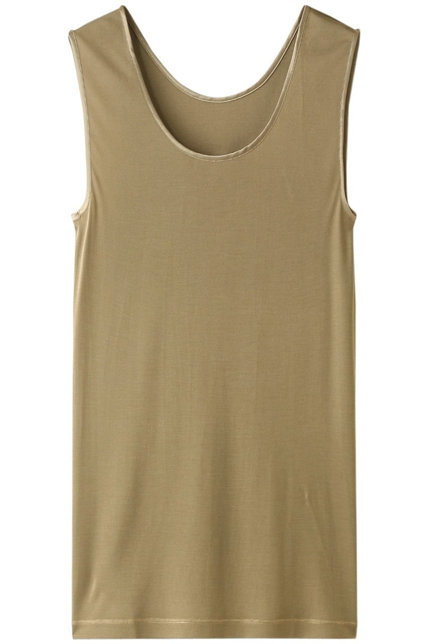 【ランジェリーク/LANGELIQUE】のノースリーブ(シルクフライス) インテリア・キッズ・メンズ・レディースファッション・服の通販 founy(ファニー) 　ファッション　Fashion　レディースファッション　Fashion for Women　下着・ランジェリー　Lingerie & Intimates　その他ランジェリー・インナーアイテム　Other Lingerie / Intimates　なめらか　Smooth, Silky Texture　インナー　Innerwear　シルク　Silk, 100% Silk　シンプル　Simple, Minimal　ストレッチ　Stretch, Stretchy Fabric　ノースリーブ　Sleeveless, No-Sleeve　ランジェリー　Lingerie, Intimate Wear　定番　Standard, Basic Item　グレイッシュブラウン|ID: prp329100004615928 ipo3291000000036012483