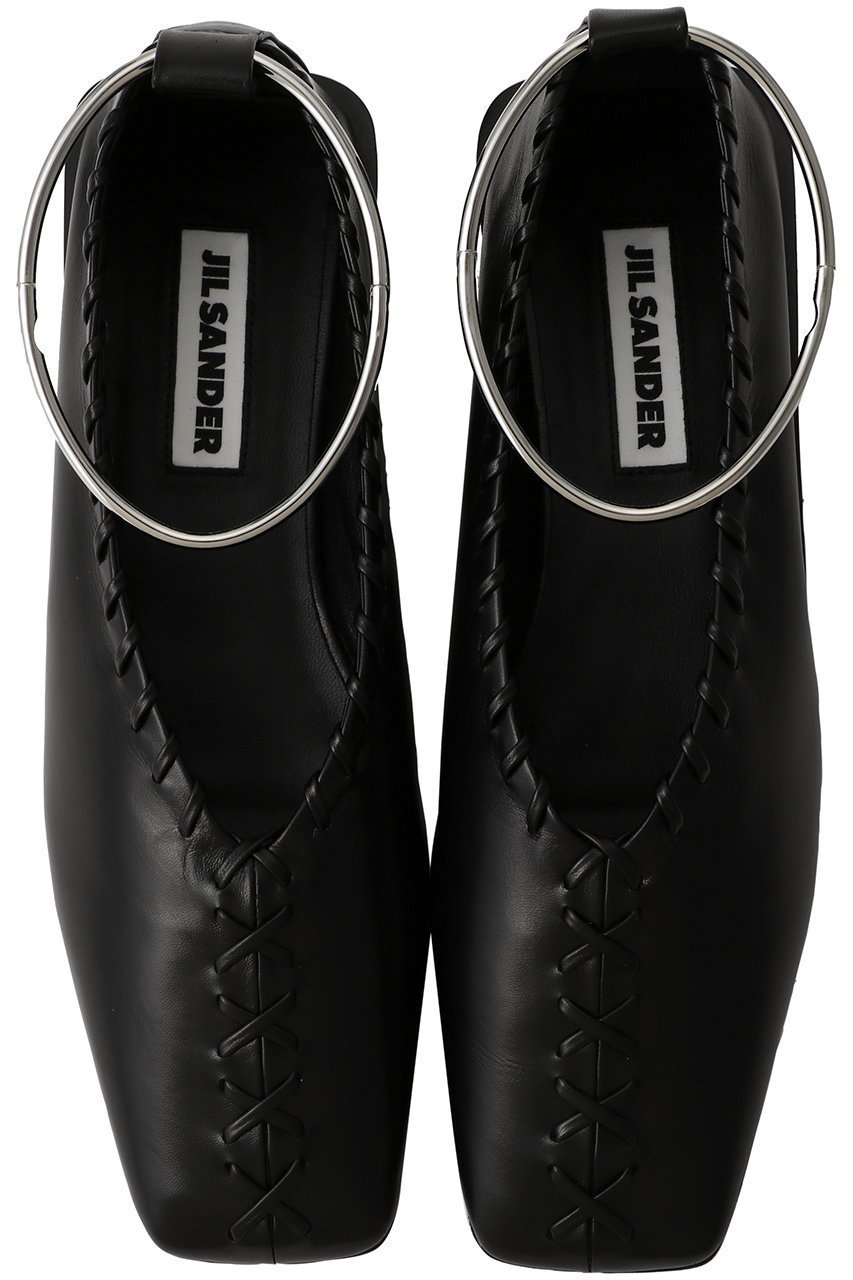 【ジル サンダー/JIL SANDER】のRING バレリーナ(アンクレット付) 人気、トレンドファッション・服の通販 founy(ファニー) 　ファッション　Fashion　レディースファッション　Fashion for Women　2025年　2025　2025-2026秋冬・A/W　Autumn/Winter 2025–26 AW25–26　シューズ　Shoes, Footwear　バレエ　Ballet, Ballet Style　フラット　Flat, Flat Shoes　エレガント 上品　Elegant　A/W・秋冬　Autumn/Winter　other-4|ID: prp329100004615937 ipo3291000000033059370