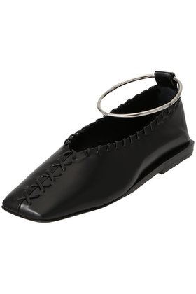 【ジル サンダー/JIL SANDER】 RING バレリーナ(アンクレット付)人気、トレンドファッション・服の通販 founy(ファニー) ファッション Fashion レディースファッション Fashion for Women シューズ Shoes, Footwear バレエ Ballet, Ballet Style フラット Flat, Flat Shoes エレガント 上品 Elegant |ID:prp329100004615937
