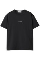 【ジル サンダー/JIL SANDER】の【JIL SANDER+】ロゴプリント クルーネック Tシャツ 人気、トレンドファッション・服の通販 founy(ファニー) ファッション Fashion レディースファッション Fashion for Women トップス・カットソー Cut & Sew Tops シャツ・ブラウス・オフィスカジュアル Elegant Blouses & Button-Ups ロングTシャツ・Tシャツ Longline T-Shirts & Tees カットソー・ベーシックTシャツ Cut-and-Sewn Tops / Stretch Tees & Basics なめらか Smooth, Silky Texture ショート Short, Short Length シンプル Simple, Minimal スリーブ Sleeve, Long Sleeve / Short Sleeve プリント Print, Printed Pattern 定番 Standard, Basic Item |ID:prp329100004615938